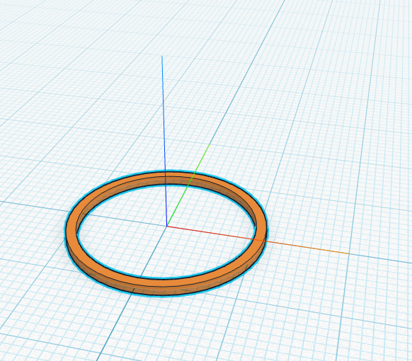 The finished ring.