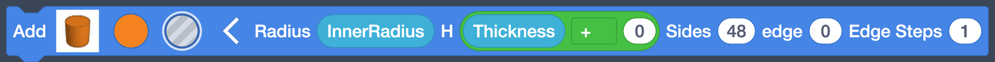 The math block reading Thickness + 0.