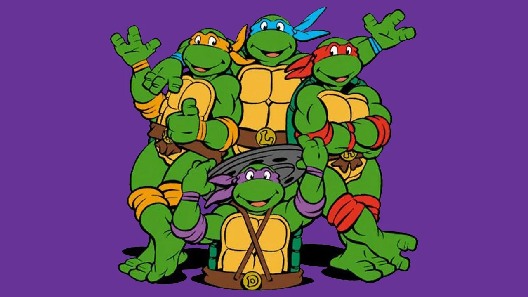 Four turtles.