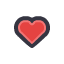 The heart projectile.