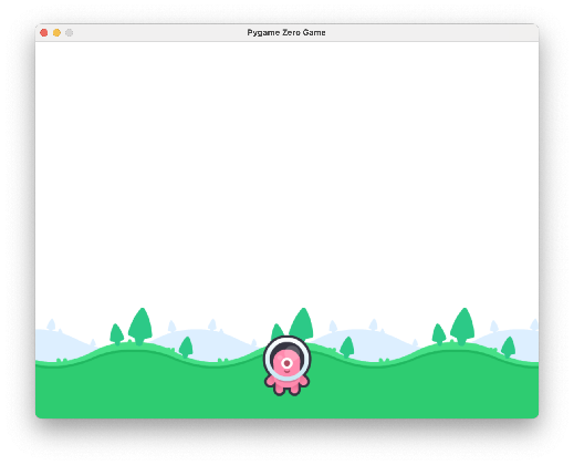 The tree image tiled across the whole bottom of the screen.