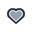 An empty heart.